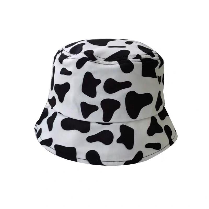 Nón bucket vành tròn unisex Bò Sữa nam nữ phong cách ulzzang