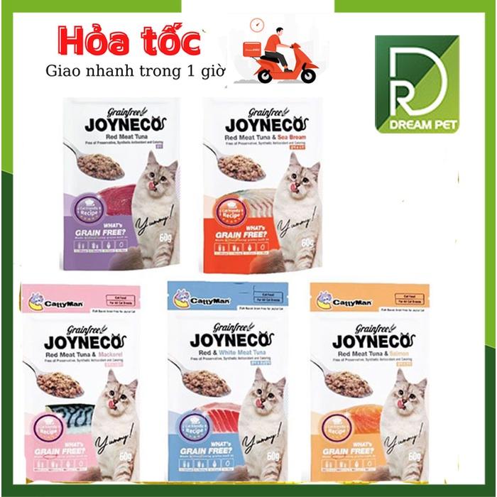 Pate Mèo - Pate Catty Man Cho Mèo - Túi Cá Ngừ JOYNECO Cho Mèo