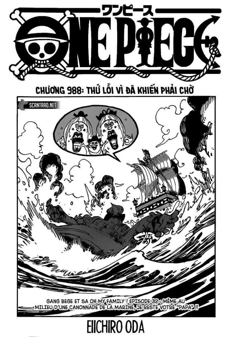 đảo hải tặc - one piece chapter 988 1
