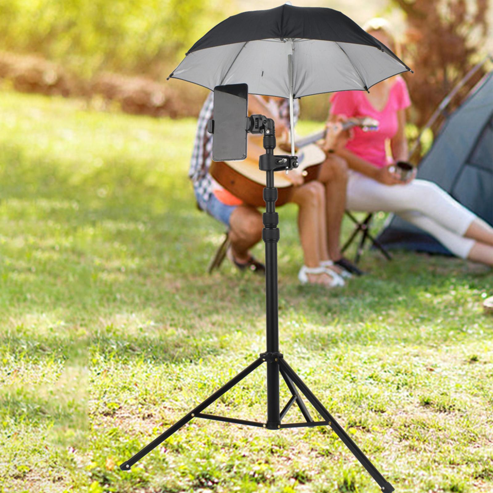 Camera Umbrella with Clip Supply Compact for Smartphone Outdoor Traveling