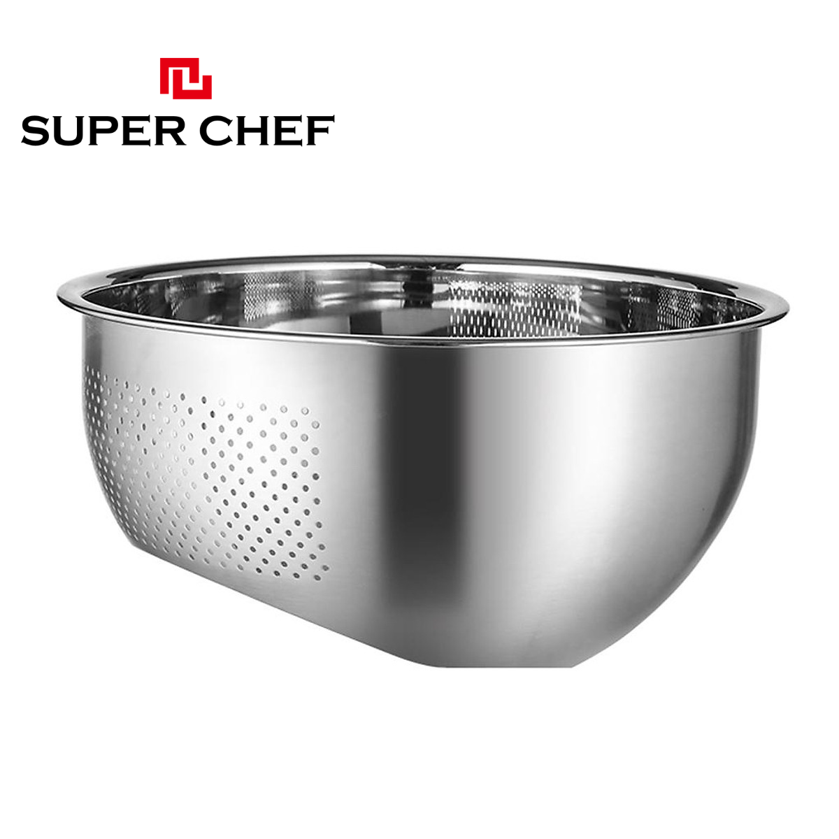 Rổ đa năng inox 304 Super Chef đa năng, tiện dụng 26 cm