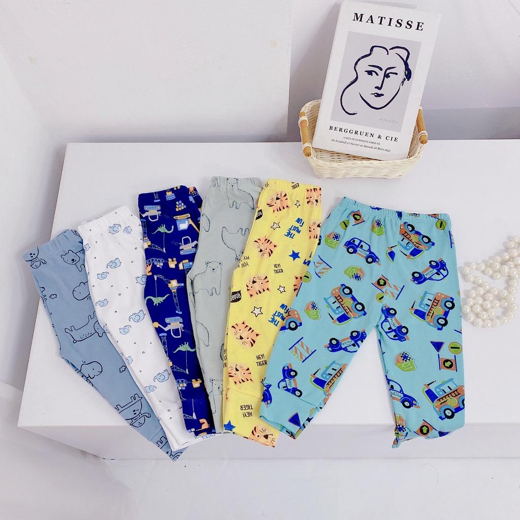 Quần thun dài giữ ấm cho bé mặc mùa đông BINO Kids cho bé từ 2-6t