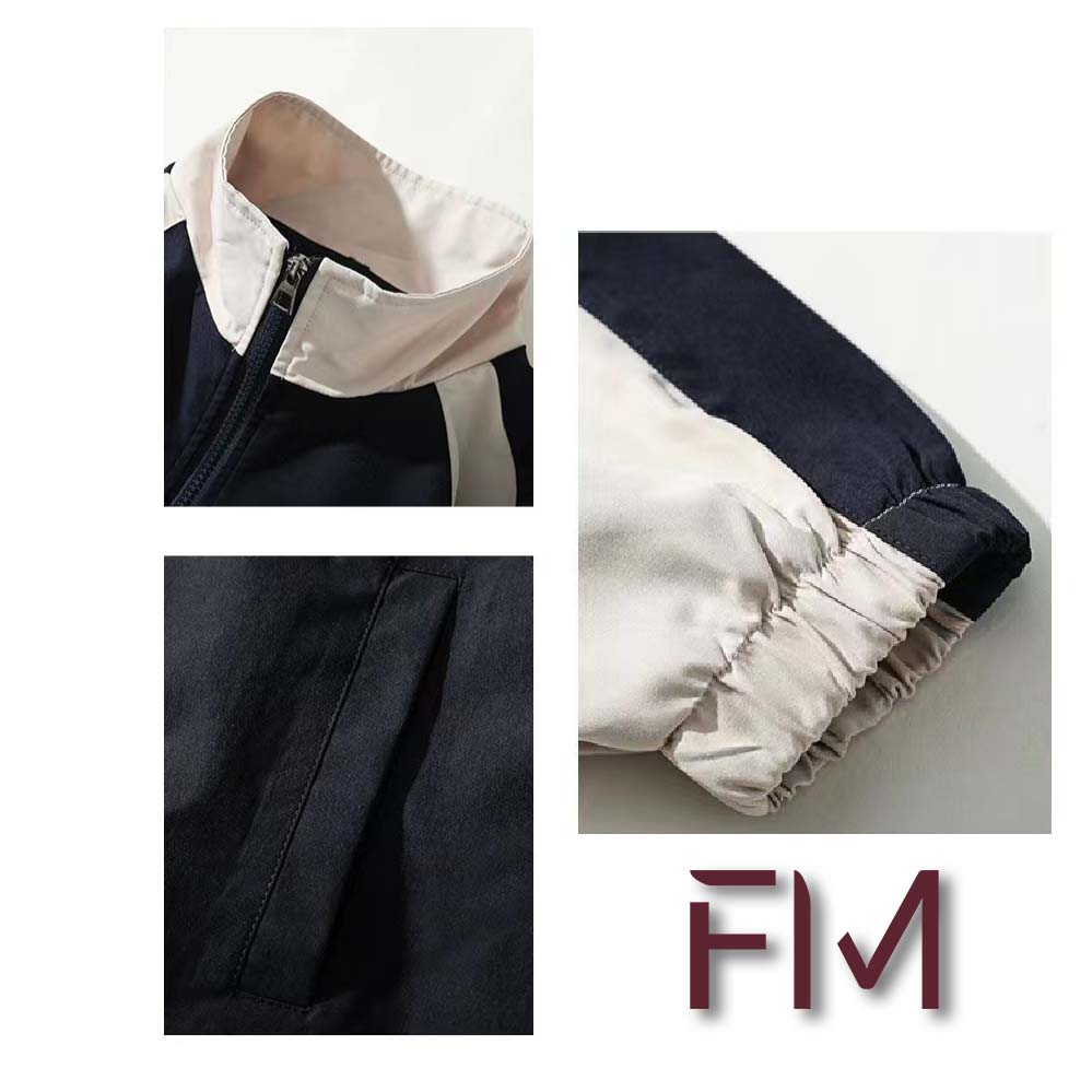 Hình ảnh Áo khoác gió nữ 2 lớp, form rộng, phong cách hàn quốc - FORMEN SHOP- FMKS001-1