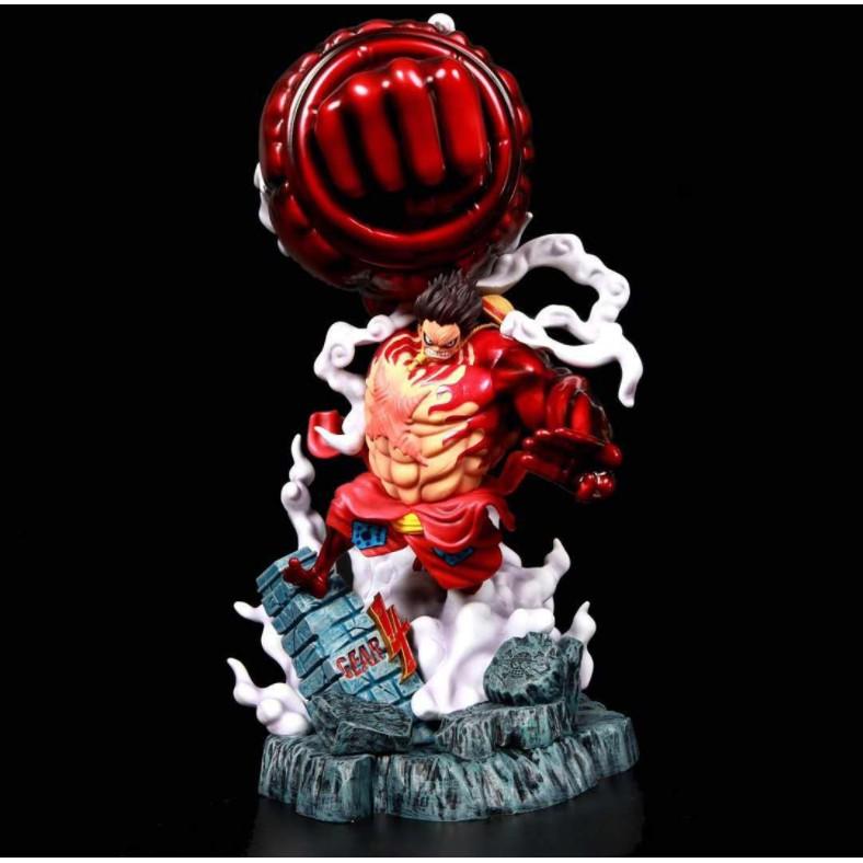 Mô Hình Figure One Piece Luffy Gear 4 cỡ lớn 43cm