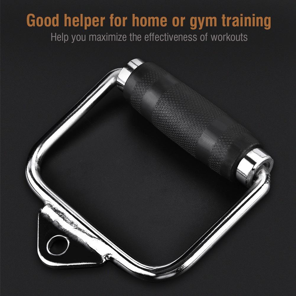 Tay Cầm Xô Đơn Kéo Cáp Tập Lưng Xô Tại Phòng GYM