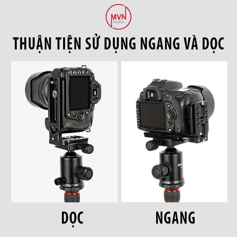 Hàng HotSet tấm đế đỡ L130‑50 tháo nhanh để quay tiktok, chụp dọc màn hình chữ LHàng giao ngay - MVN Studio