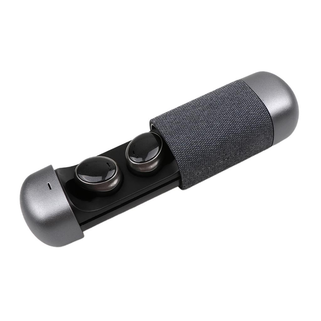 Mini Wireless Bluetooth In-Ear Sport Earphone Waterproof Headset Black
