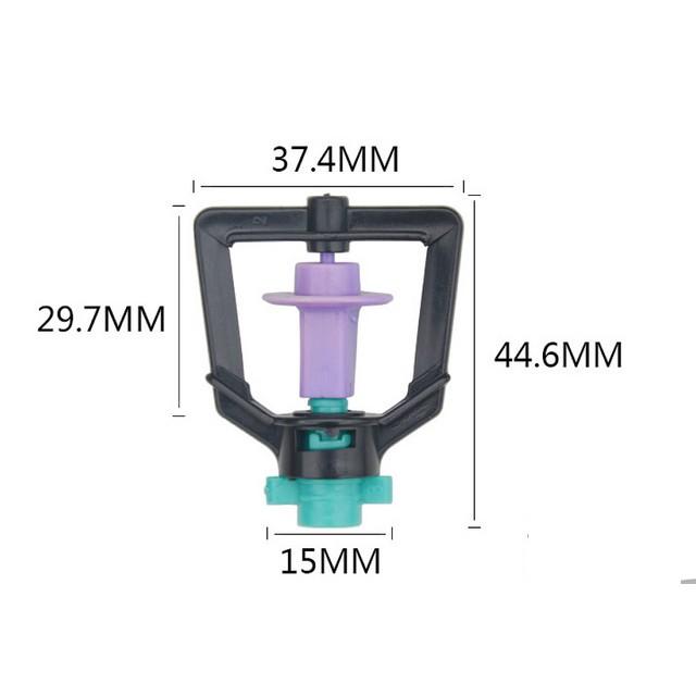 Béc tưới phun mưa mini xoay 360 độ