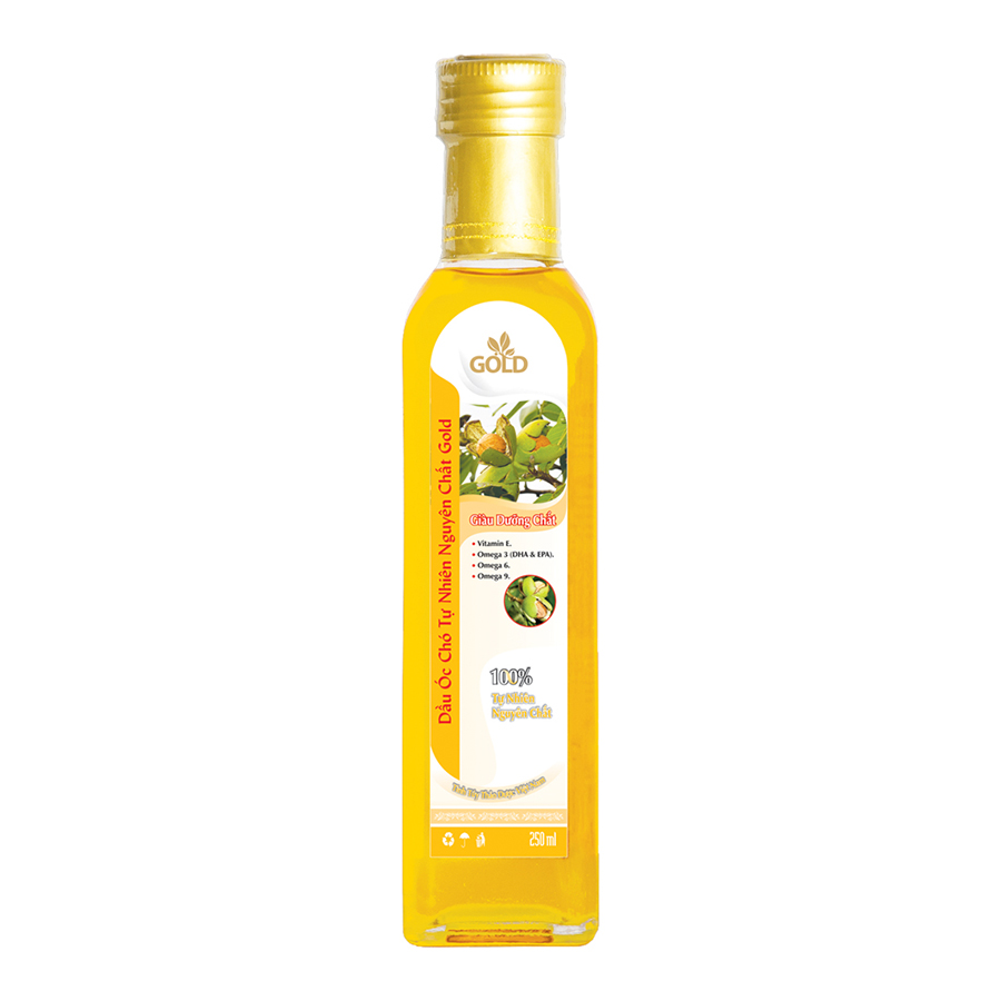 Dầu Óc Chó Tự Nhiên Nguyên Chất Gold 250 ml