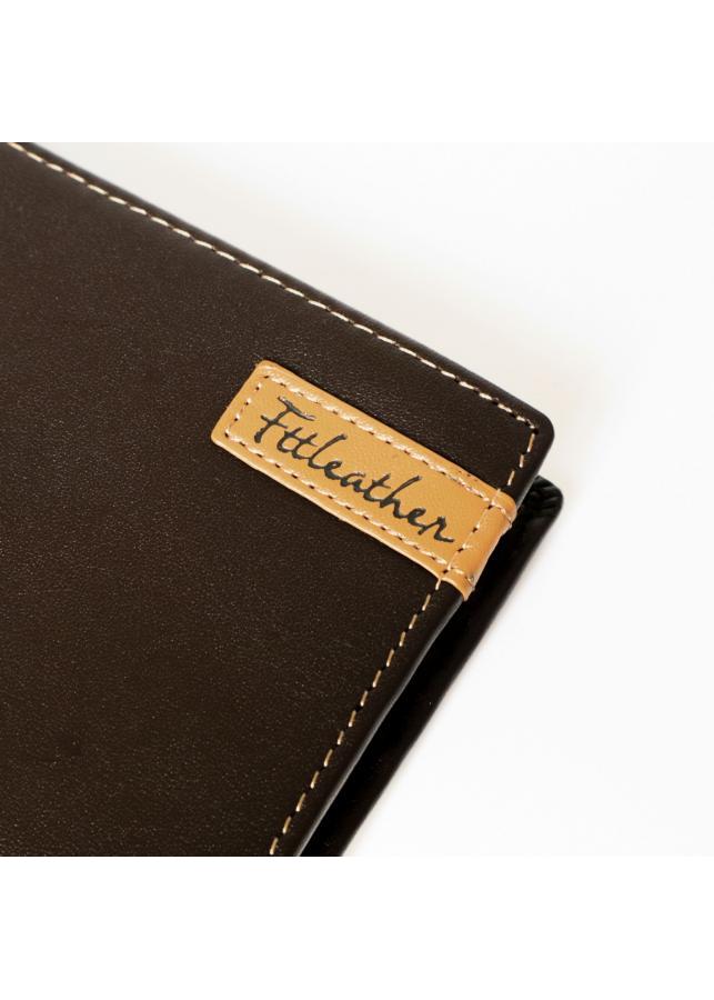 Ví Cầm tay nam Logo FTTLeather - Mã 8040A