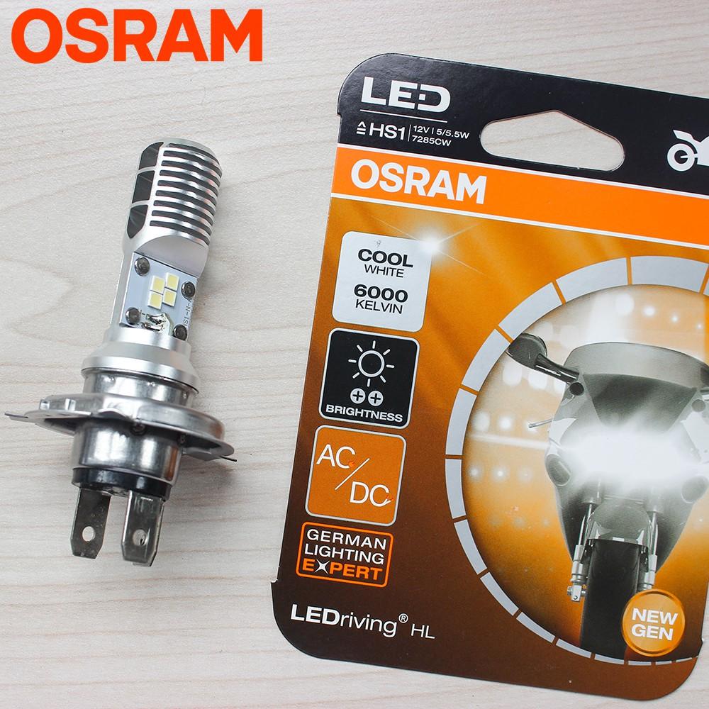 Bóng đèn LED OSRAM HS1 dành cho xe Air Blade, Wave RS, Future Neo, Exciter 135/150, Winner 150, Lead 125 tăng sáng trắng (7285CW)