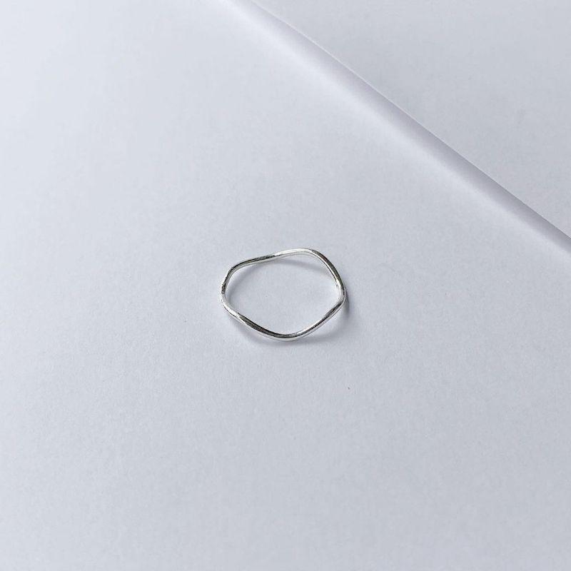 Nhẫn trơn bạc basic YN JEWELRY