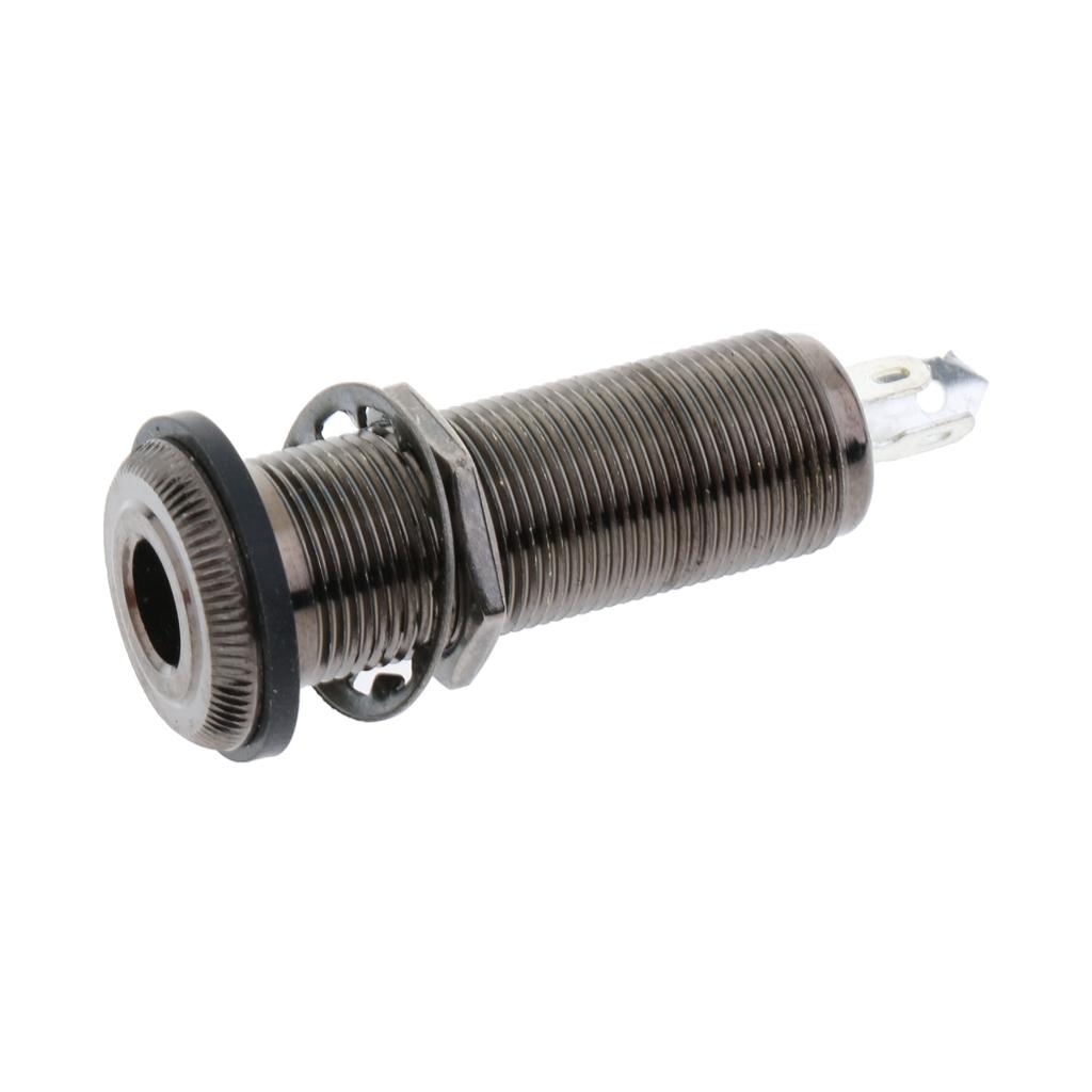 Sunnimix Guitar 6.35 Mm Jack Cắm Đầu Cắm Cho Đàn Guitar Điện Phần Bass Phụ Kiện