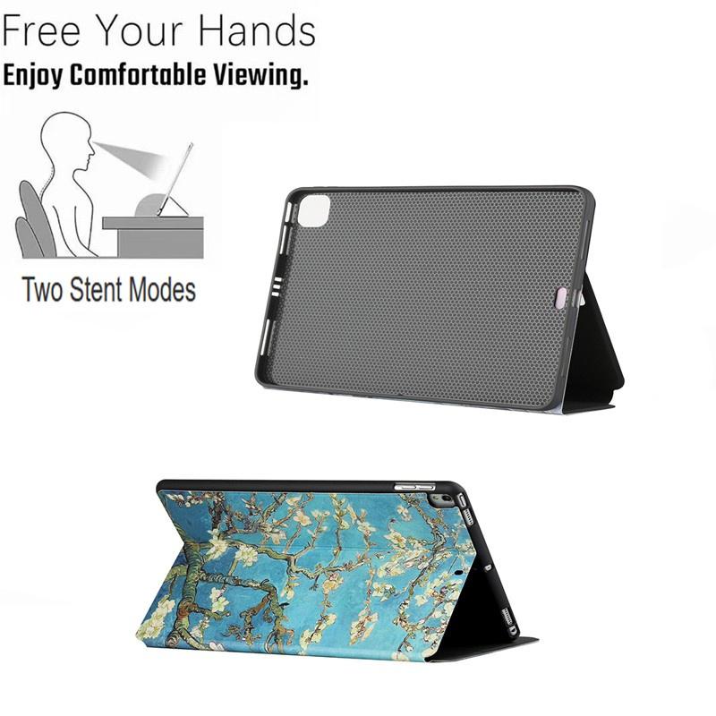 Ốp máy tính bảng da nắp lật siêu mỏng chống sốc cho Huawei MediaPad M5 lite 10.1"