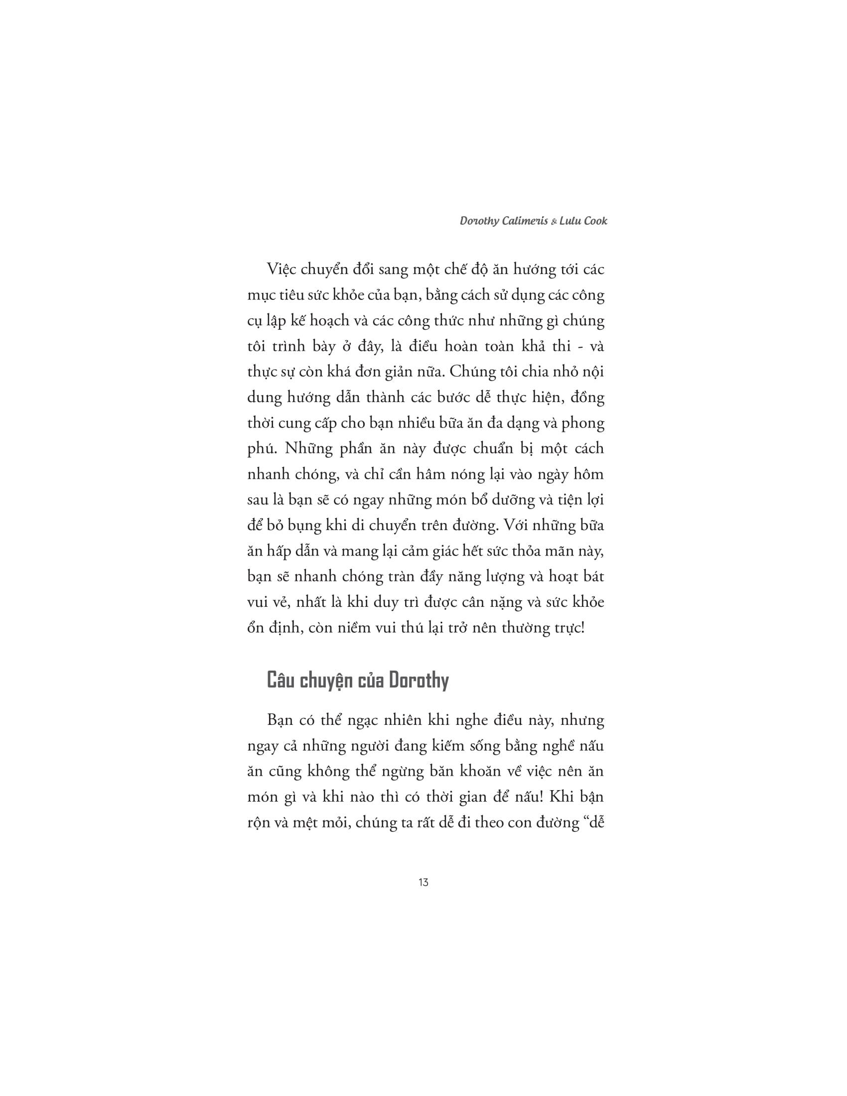 Thực Đơn Giảm Cân Theo Tuần