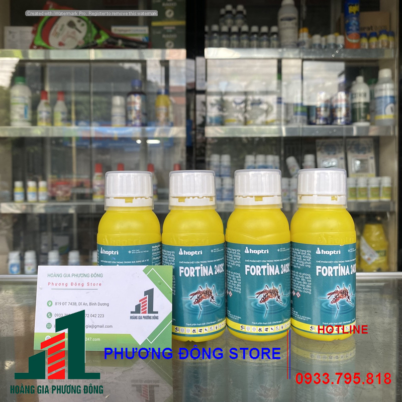 Thuốc diệt muỗi và côn trùng FORTINA 240SC _chai 100ml