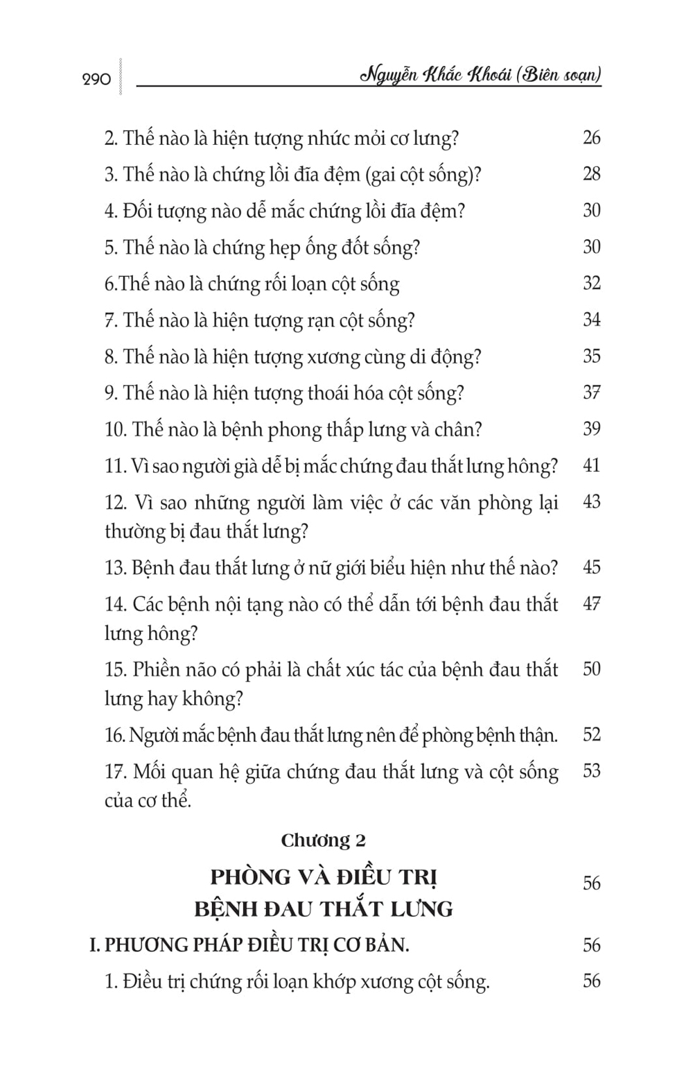 Sức Khỏe Là Vàng - Phòng Trị Bệnh Đau Thắt Lưng