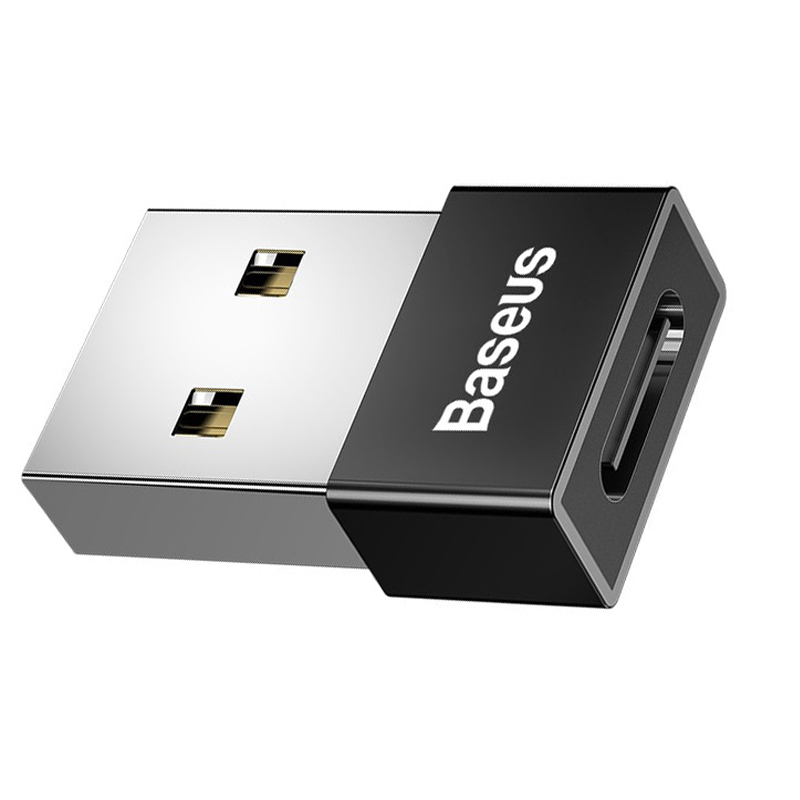 Đầu chuyển đổi Baseus OTG Usb sang Type-C truyền dữ liệu 480Mbps , sạc nhanh nhỏ gọn tiện lợi - Hàng chính hãng