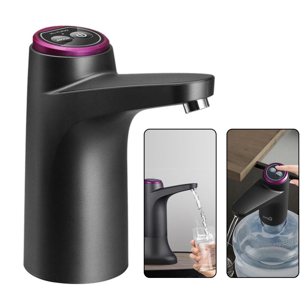 2-3pack Electric Automatic Water Pump Dispenser USB Charging Wireless Home Gray