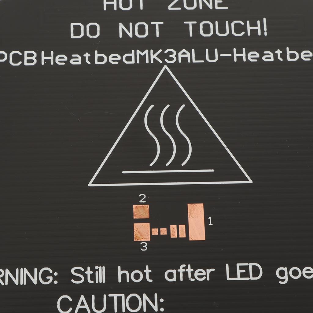 Phép Lạ Chiếu Nhôm Nóng PCB Giường 12V 24V Heatbed Plat 220*220*3 Mm Cho 3D máy In