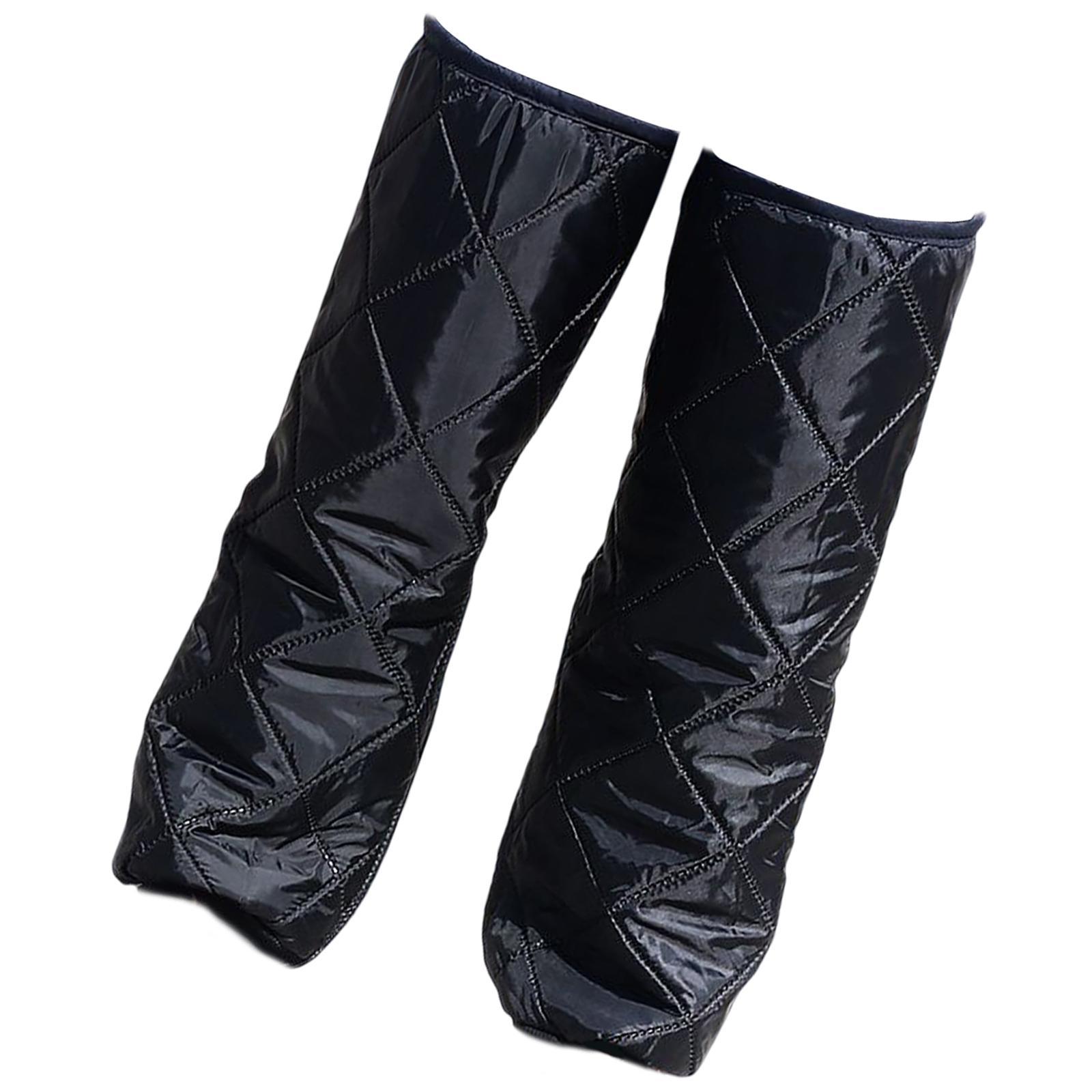 Warm Knee Pads Knee Guard Zipper Windproof Adjustable Thicken Long Leg Sleeves for Riding Motorcycle electric Vehicle Outdoor