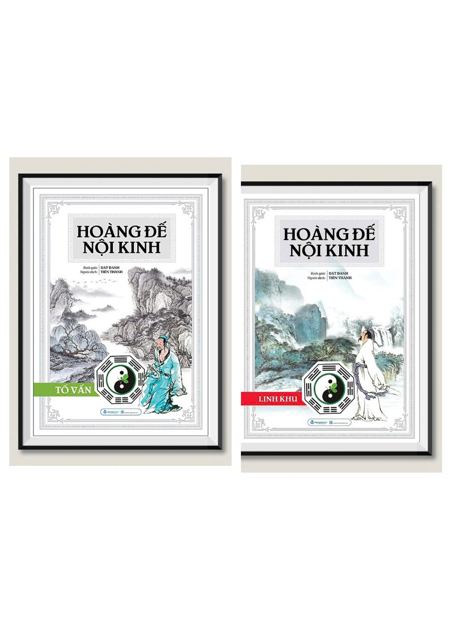 Combo Trọn Bộ 2 Cuốn Hoàng Đế Nội Kinh: Linh Khu, Tố Vấn (Bìa Cứng) - Vanlangbooks