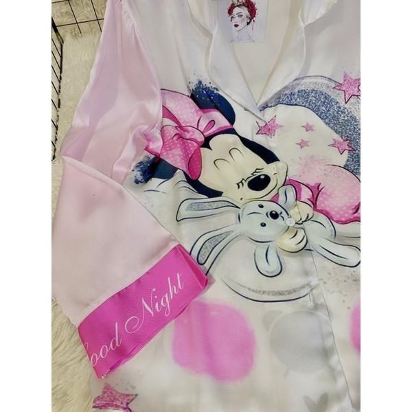 BỘ PIJAMA CAO CẤP SIÊU MỀM MƯỢT, MÁT MỊN, LỤA MANGO HỒNG XINH XẮN 