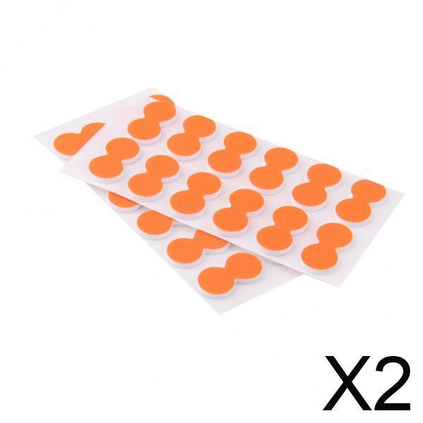 2x24x Pinch On Strike Indicator Stick on Float for Outdoor Fly Fishing Orange