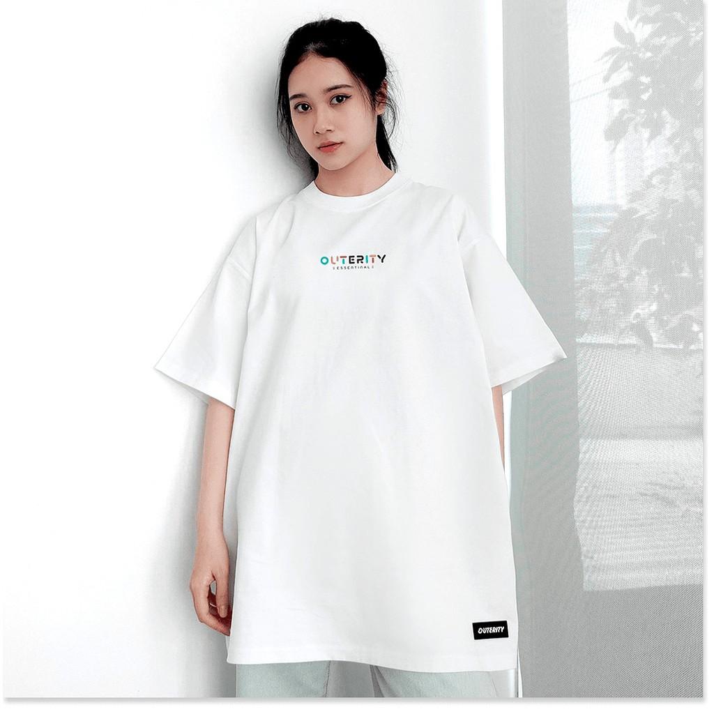 Áo Thun Nam Nữ OUTERITY Rainbow Unisex - Kiểu áo phông form rộng có regular và tay lỡ Ulzzang Nelly - Leevin Store