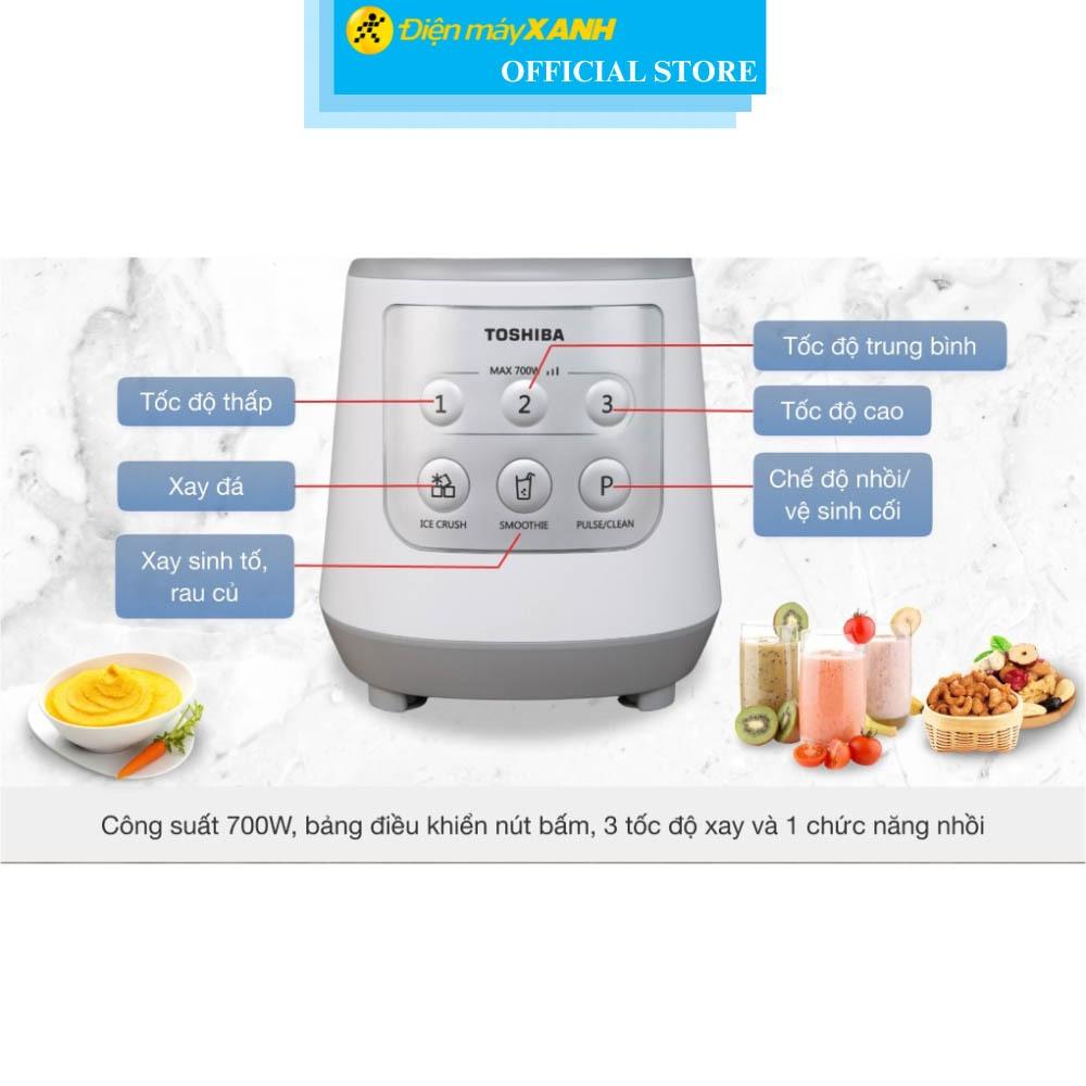 Máy xay sinh tố đa năng Toshiba BL-70PR2NV - Hàng Chính Hãng