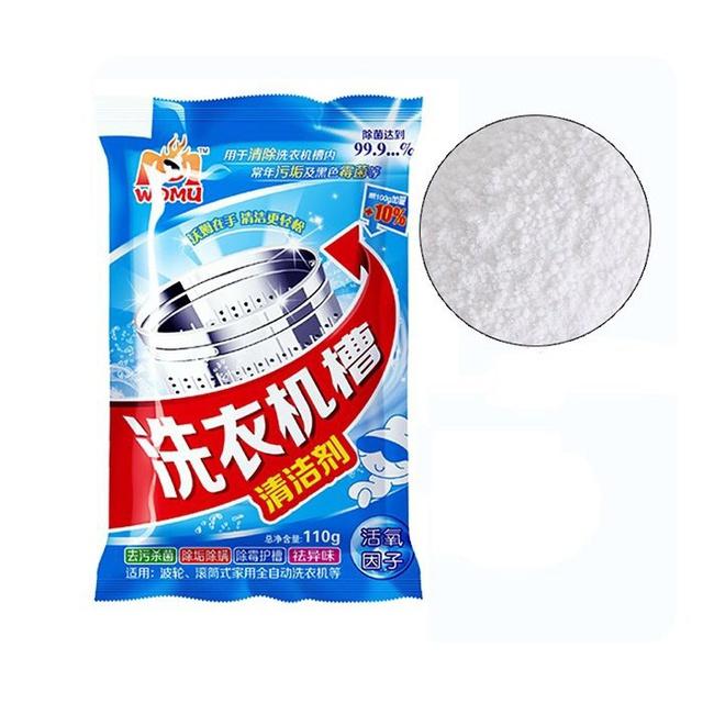 Bột Tẩy Lồng Giặt Womu sạch cặn vệ sinh máy giặt