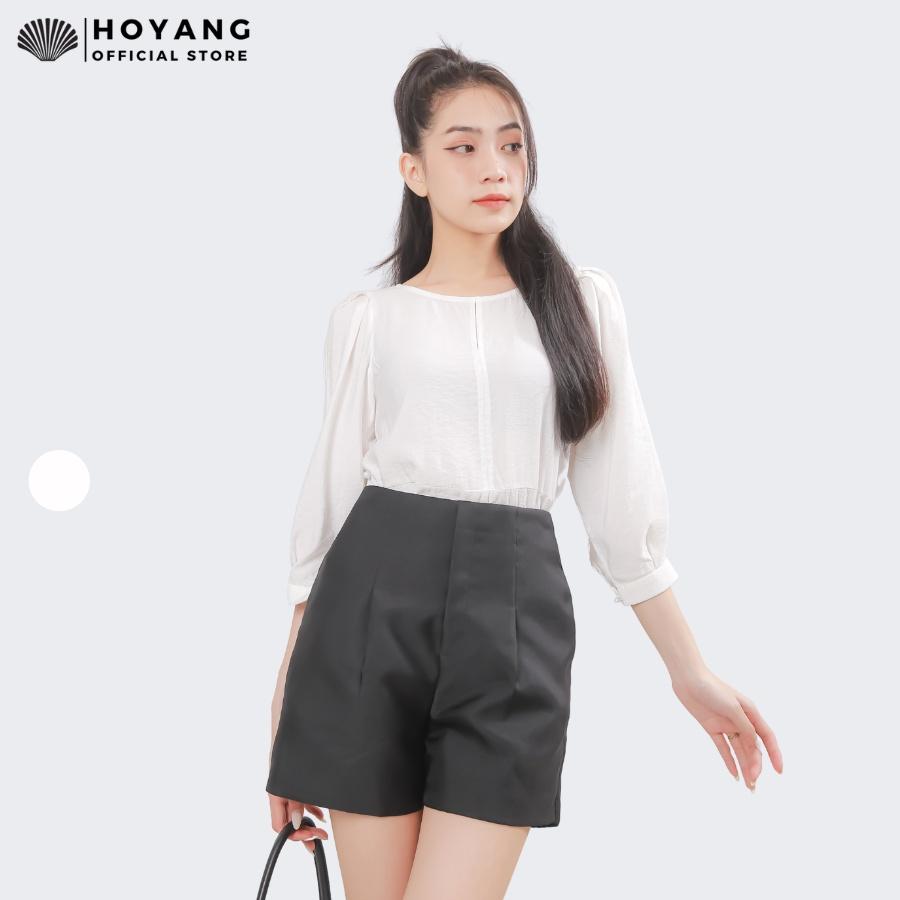 Áo Kiểu Form Rộng Che Bụng HOYANG AHY42