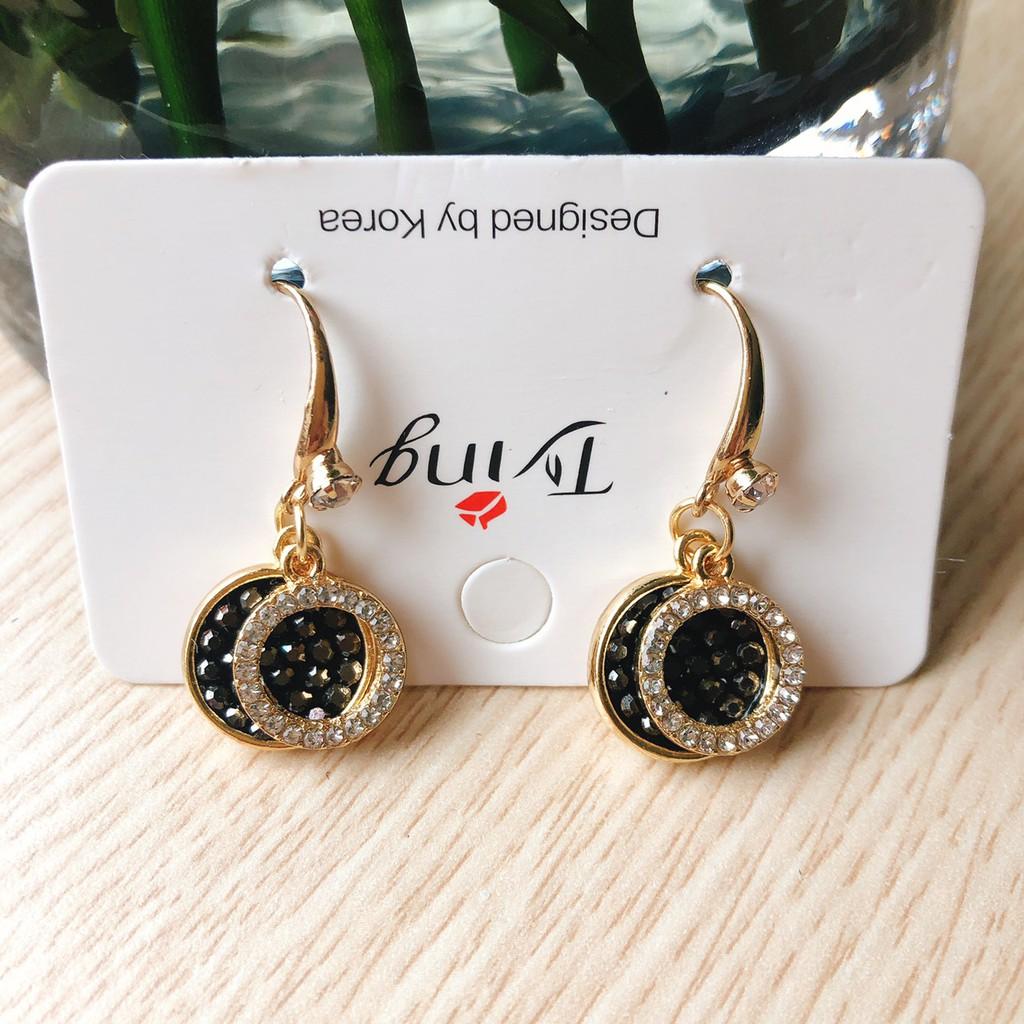 Bông tai cho nữ, chất liệu mạ bạc, rẻ, đẹp, quà tặng xinh xắn cho bạn gái