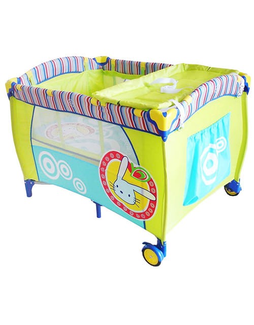 Nôi chơi có mùng Polee Plus Portable Play Crib - Lucky Baby