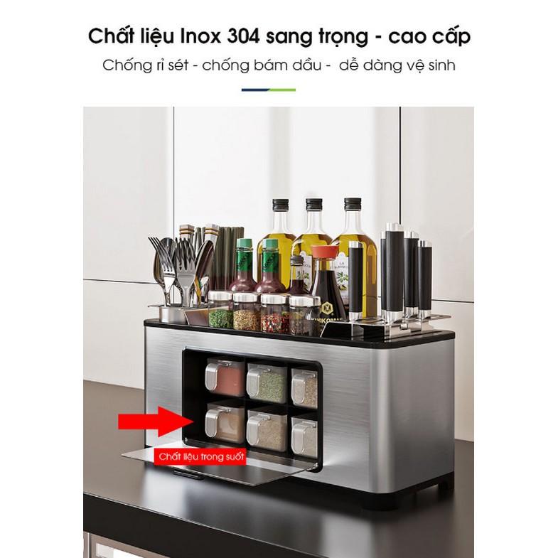 Hộp Gia Vị Inox 304 Cao Cấp – Thiết Kế Hiện Đại Theo Phong Cách Châu Âu – Home and Garden