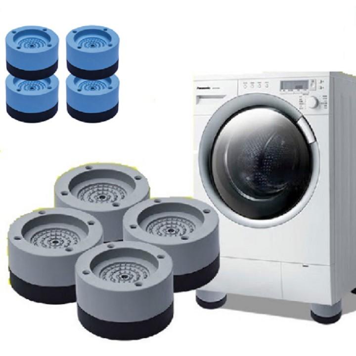 Bộ 4 miếng đệm cao su cao cấp TABI HOME chống rung, chống ồn, tăng tuổi thọ cho máy giặt, tủ lạnh