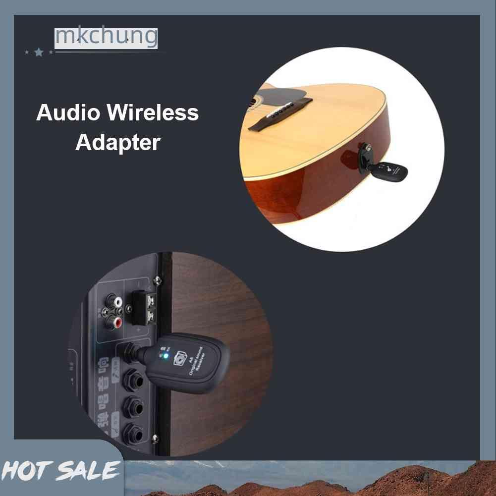 Thiết Bị Nhận Tín Hiệu Âm Thanh Không Dây A8 UHF Cho Đàn Guitar Điện