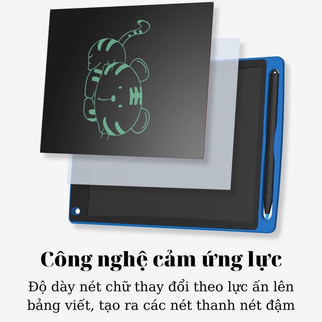 Bảng viết điện tử tự xóa LCD thông minh cho bé học và tập viết tập vẽ đa năng 8.5 inch