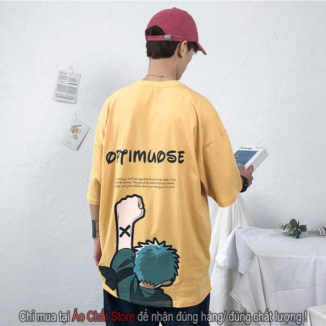 Áo thun tay lỡ unisex Zoro cực đẹp - Áo Zoro One Piece form rộng siêu độc AC9