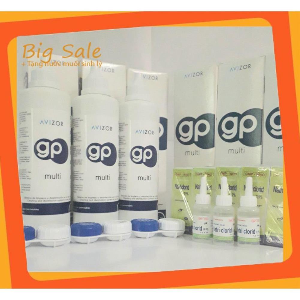 COMBO 3 chai nước ngâm kính áp tròng Avizor GP Multi
