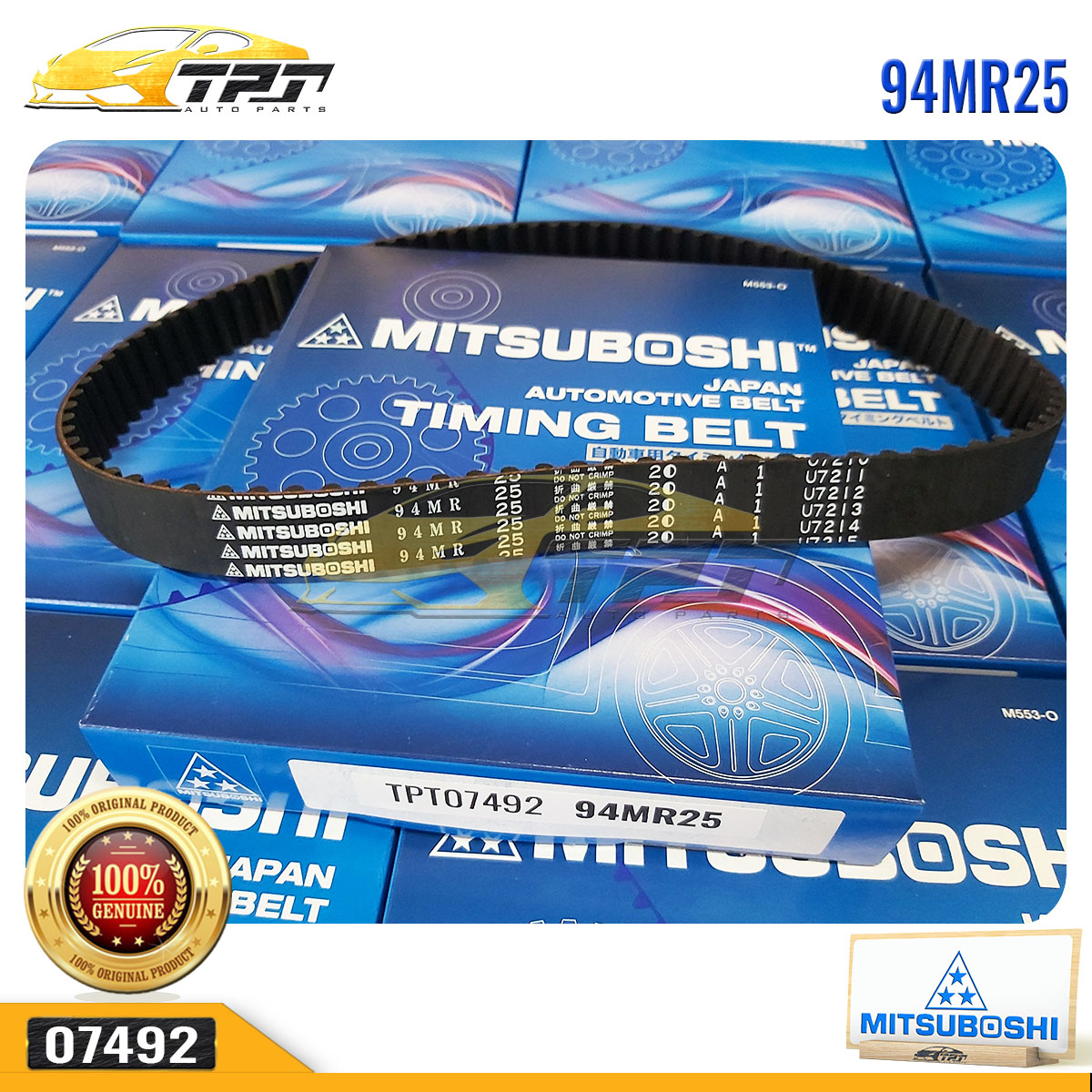 Dây Curoa Cam / Dây Đai Răng Toyota LAND CRUISER 4.2 DIESEL 94MR25 - 94RU25 MITSUBOSHI - Japan