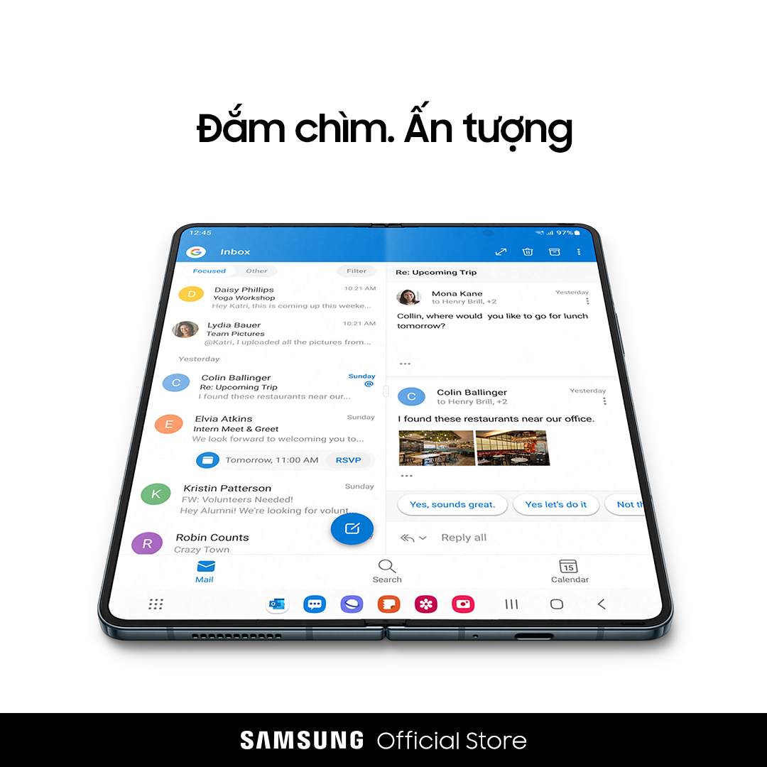 Điện thoại Samsung Galaxy Z Fold 4 (12GB/512GB) - Hàng chính hãng