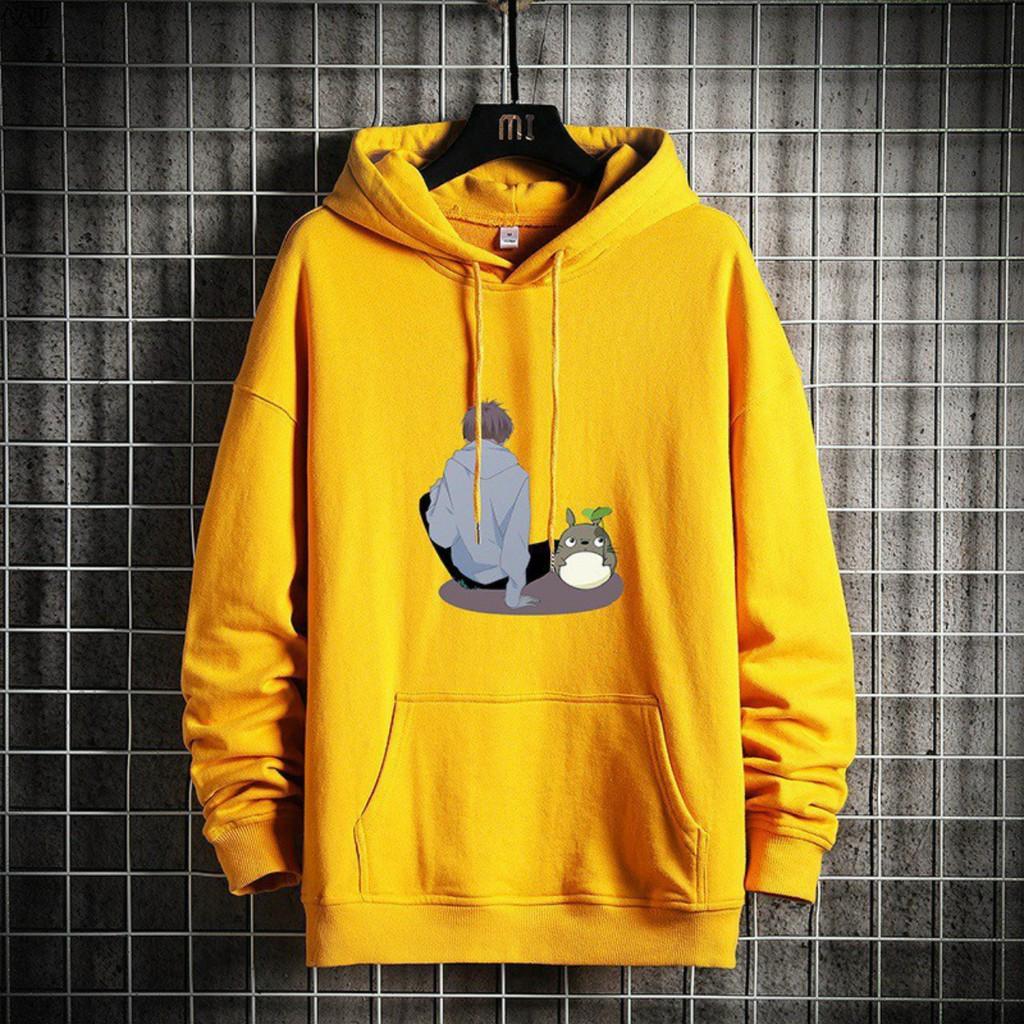 Áo cặp, áo hoodie đôi mùa thu đông dáng unisex form rộng chất nỉ bông