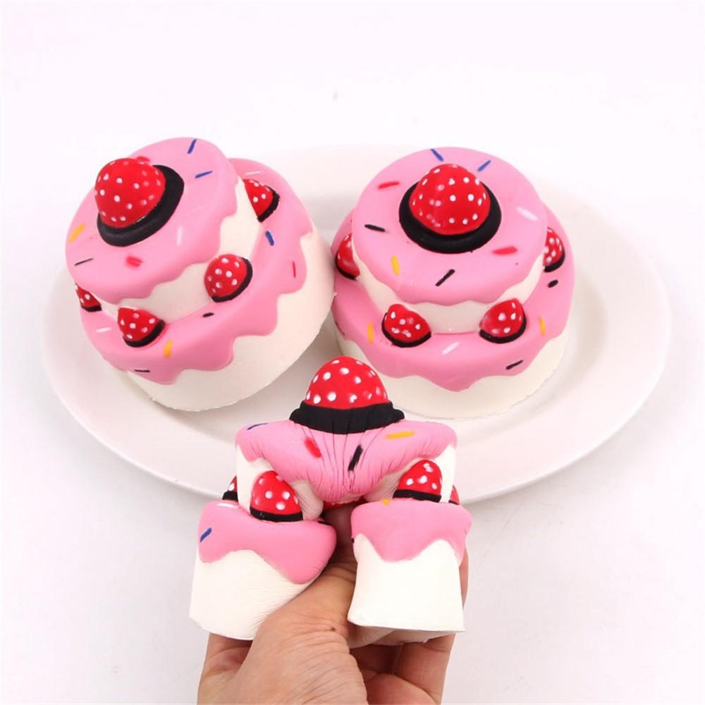 Đồ chơi Squishy hình chiếc bánh giúp bóp xả Stress shop squishy