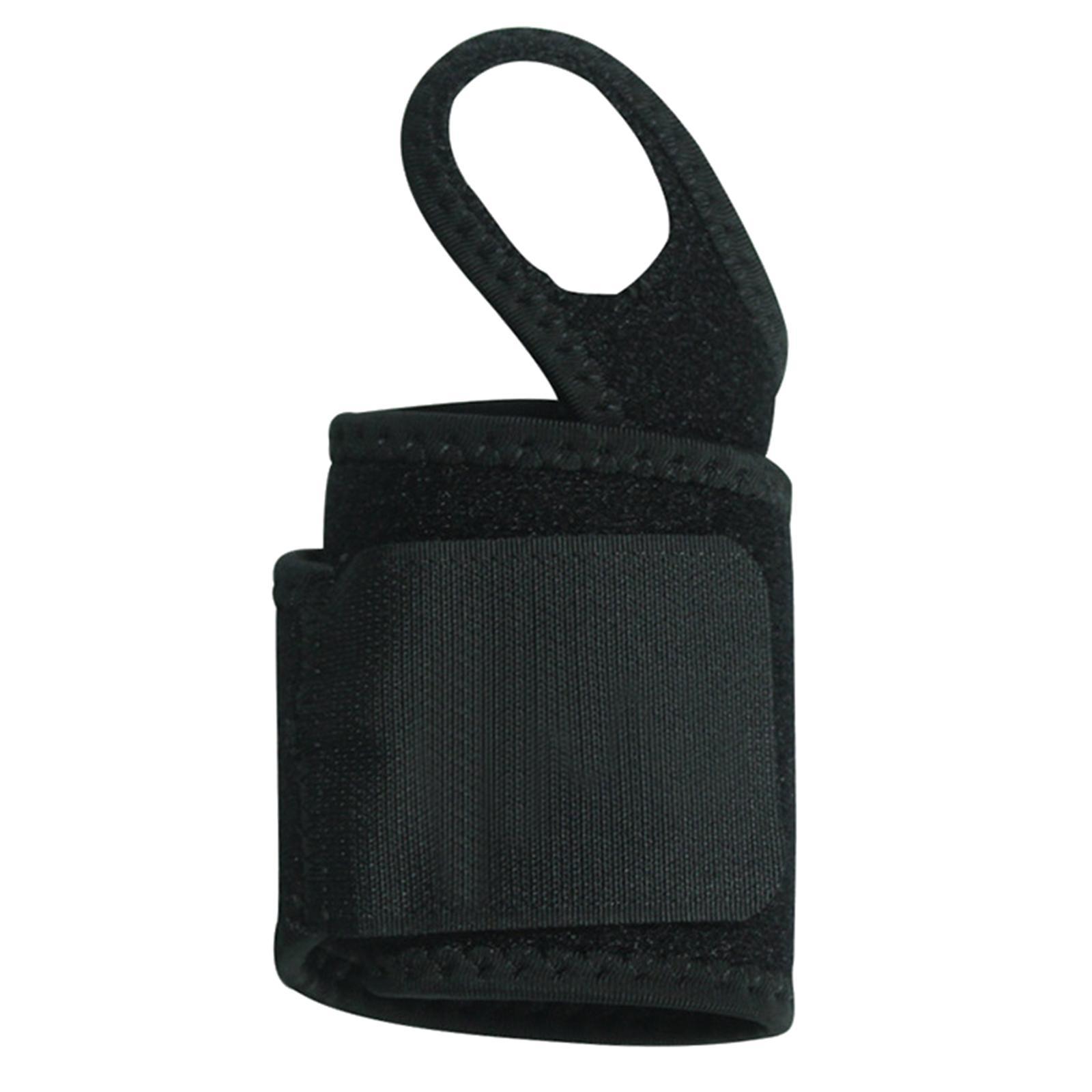 Wrist Strap Adjustable Hand Protector with Thumb Loop Band Wrist Wrap Wrist Guard for Basketball Fitness Weight Lifting Exercise Women Men