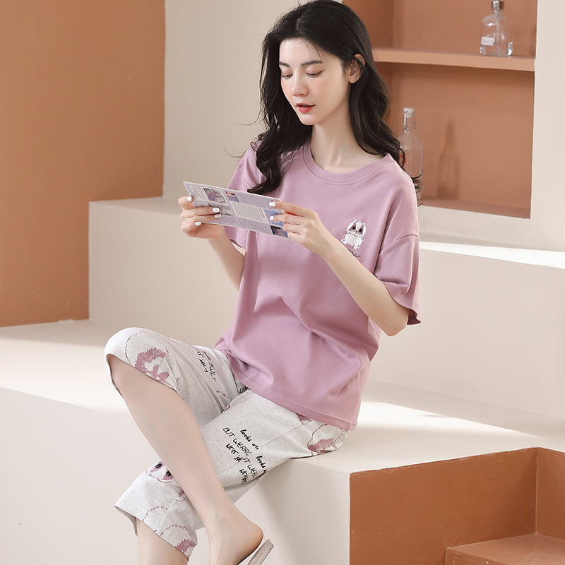 Quần áo mặc nhà cotton 5613