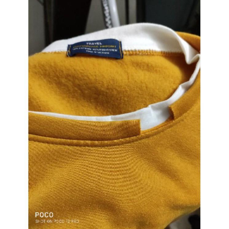 Áo Sweater Layer Rách Unisex Dài Tay Chất Liệu Mềm Mịn - Áo Thun Unisex Dài Tay