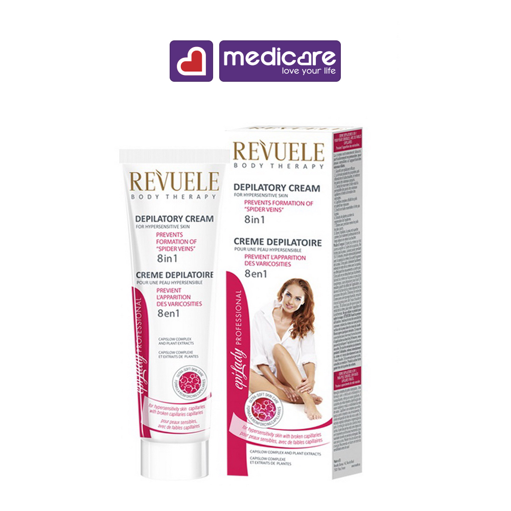 Kem Tẩy Lông REVUELE 8in1 Cho Da Nhạy Cảm 125ml