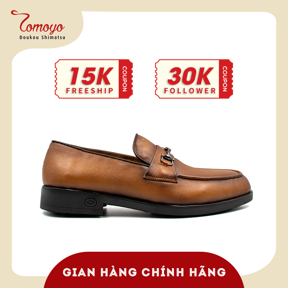 Giày Tây Nam Không Dây Loafer Tomoyo TMN24503