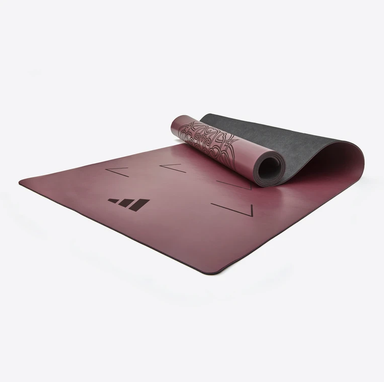 Thảm Yoga ADIDAS ADYG-10820VC Cao su PU thiên nhiên 4mm Chống trượt khi ra mồ hôi - Hàng Chính Hãng